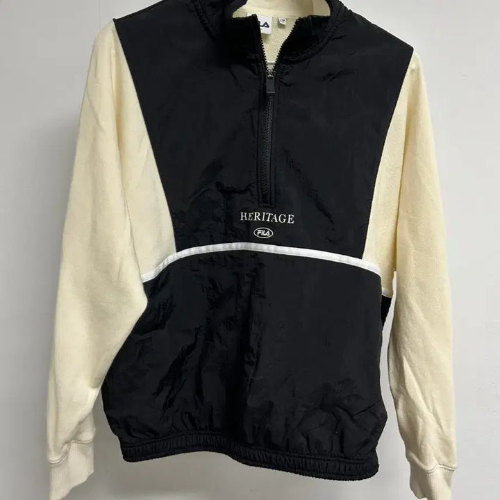 [BUNJANG] FILA Heritage Half-Zip Sweatshirt Size S / FILA 헤리티지 반집업 S