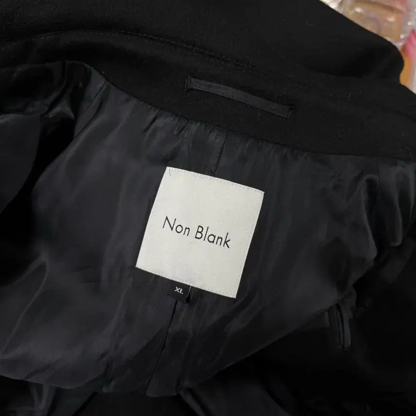 [SOLD OUT] [XL] Non Blank 넌블랭크 울 캐시미어 혼방 핸드메이드 코트