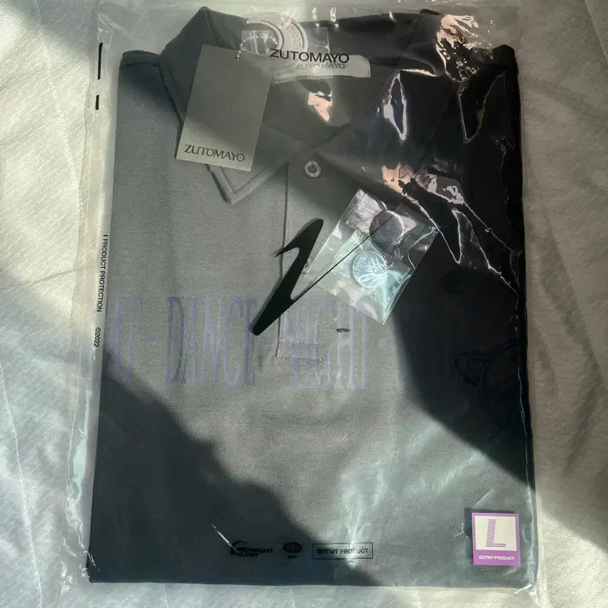 [SOLD OUT] 즛토마요 뱃지 폴로 티셔츠 빈티지 블랙 L 새상품