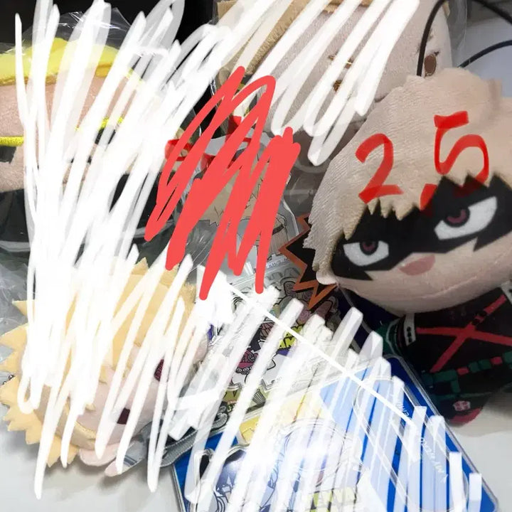[BUNJANG] My Hero Academia Bakugo Plush / 나의 히어로 아카데미아 바쿠고 누이