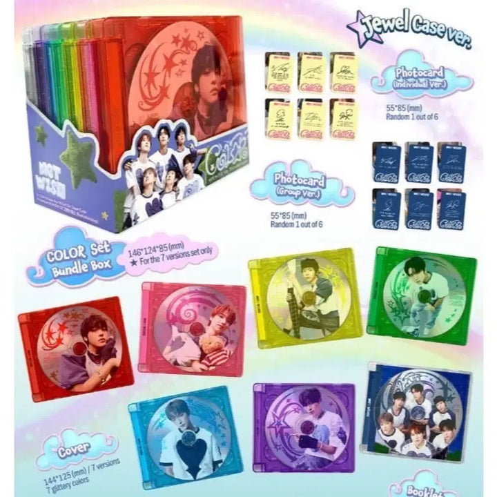 [SOLD OUT] 엔시티위시 컬러 쥬얼 미개봉 (번들)