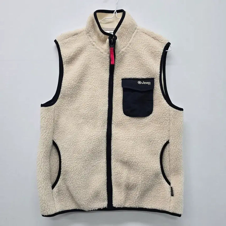 [BUNJANG] Jeep Sherpa Vest / 지프 90사이즈 뽀글이 조끼/2974/더본