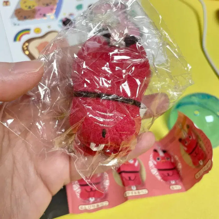 [BUNJANG] Akabeko Lucky Cow Doll Gacha Keychain / 아카베코 행운 느긋한 소 인형 가챠 키링