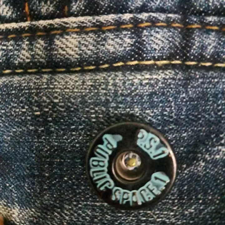 [BUNJANG] Public Space One Sherpa Denim Jacket / 퍼블릭스페이스원 쉐르파 청자켓