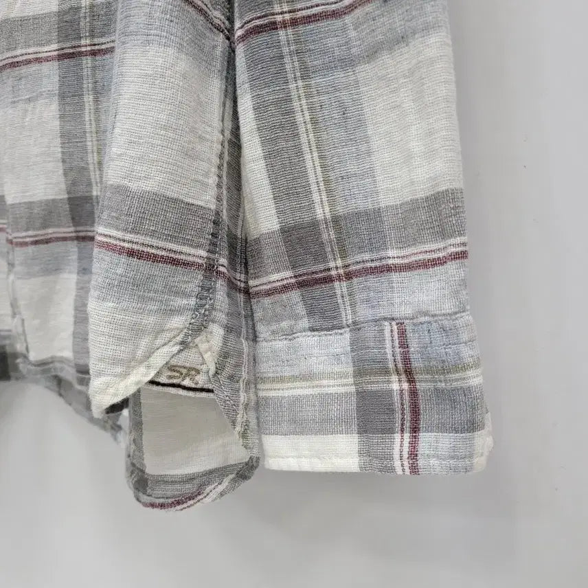 [BUNJANG] Series Checkered Shirt / Series 시리즈 체크 셔츠 / 남 105 (추천 95) KHX