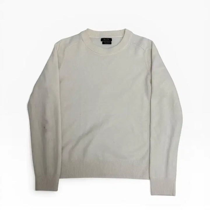 [BUNJANG] Massimo Dutti Cashmere Knit Sweater / 마시모두띠 캐시미어 니트 아이보리 S