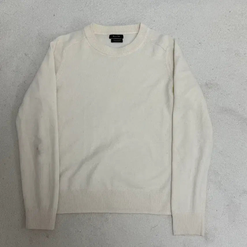[BUNJANG] Massimo Dutti Cashmere Knit Sweater / 마시모두띠 캐시미어 니트 아이보리 S