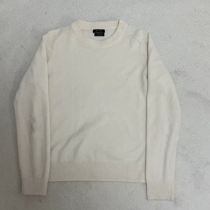 [BUNJANG] Massimo Dutti Cashmere Knit Sweater / 마시모두띠 캐시미어 니트 아이보리 S