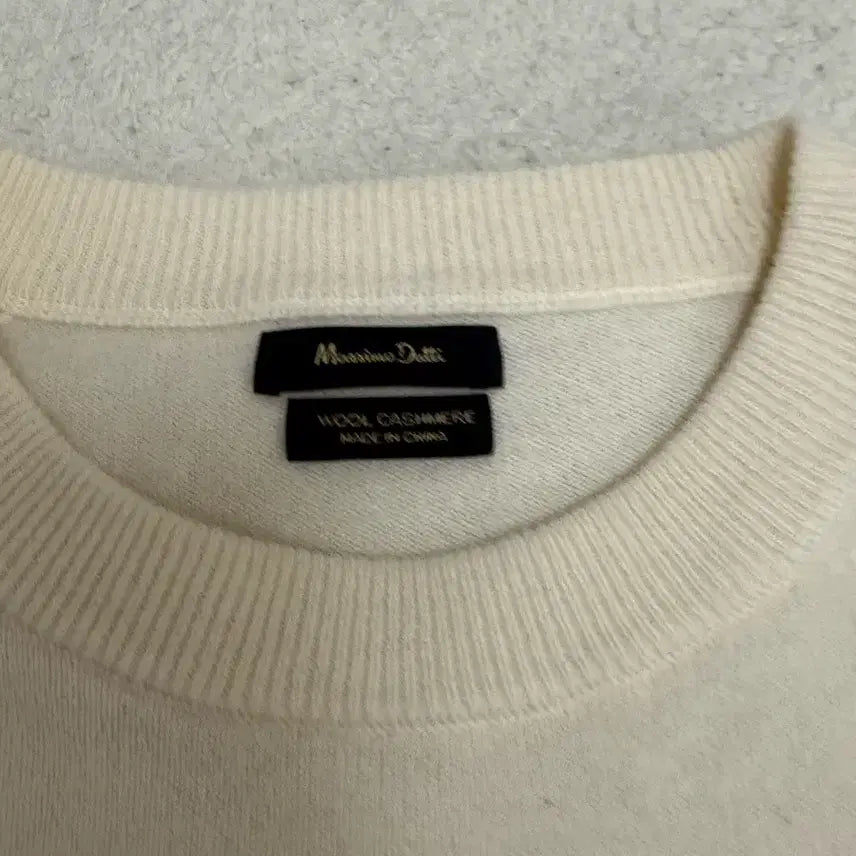 [BUNJANG] Massimo Dutti Cashmere Knit Sweater / 마시모두띠 캐시미어 니트 아이보리 S