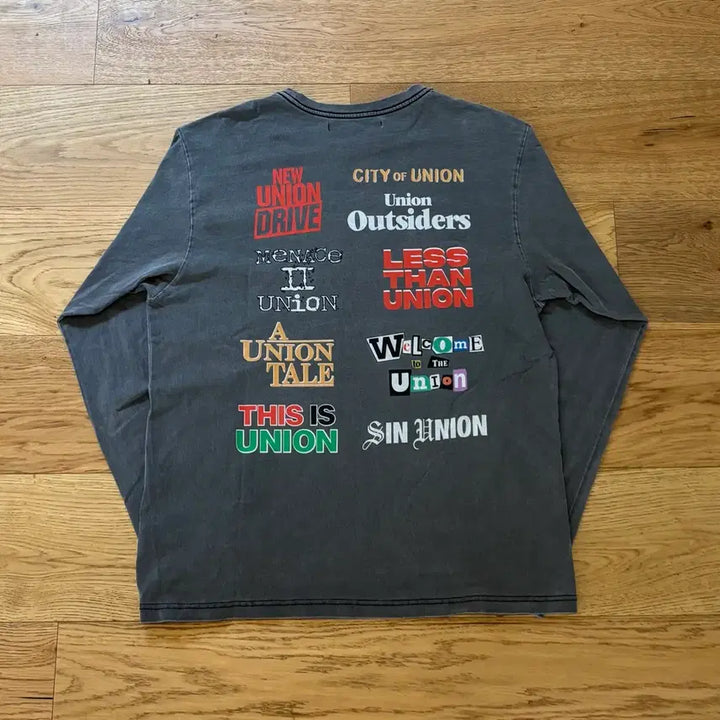 [BUNJANG] Union Long Sleeve Shirt / 유니온 롱슬리브스