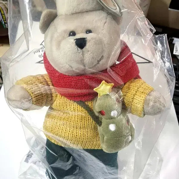 [BUNJANG] Starbucks Holiday Tree Bag &amp; Bearista Party Bottle Keychains / 스타벅스 홀리데이 트리백 베어리스타와 파티 버틀리 키체인 미개봉 팝니다.