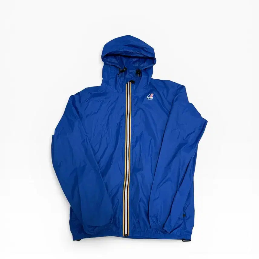 [BUNJANG] K-Way Windbreaker Jacket Blue S / 까웨 바람막이 자켓 블루 S