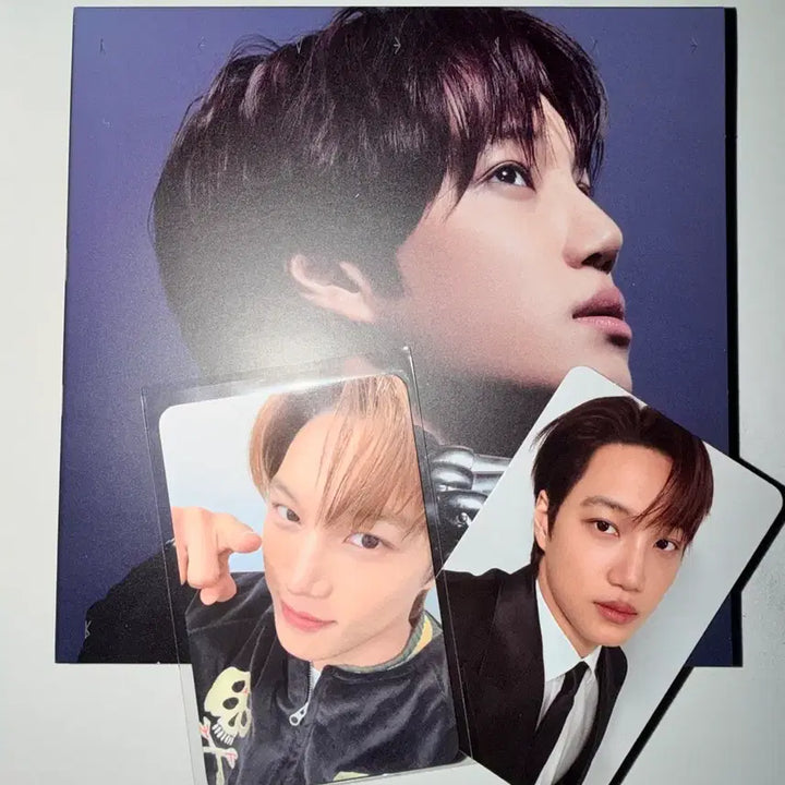 [BUNJANG] EXO 8th Album Compact Version Kai &amp; Chanyeol POB Photocard Set / 엑소8집 compact vcr. 자켓+포카+미공포 카이,찬열 등