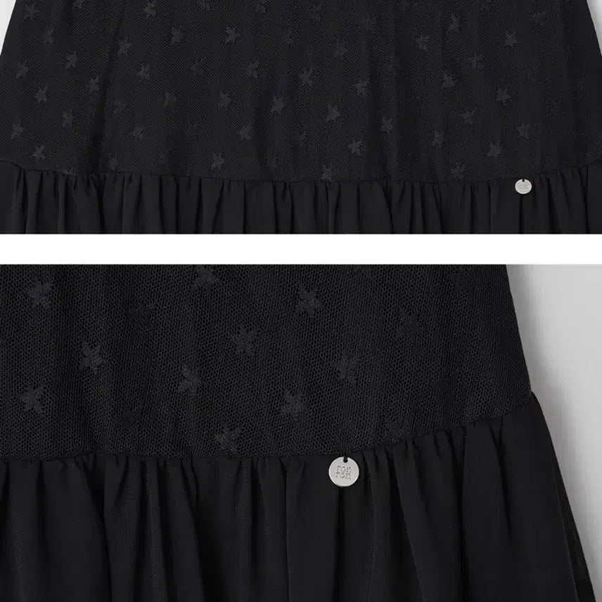 [BUNJANG] Ronron Dot Tiered Skirt / 론론 도트 스커트