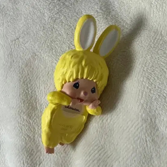 [BUNJANG] Monchhichi Hipper Yellow Chimutan Figure / 몬치치 히퍼 옐로우 치무탄
