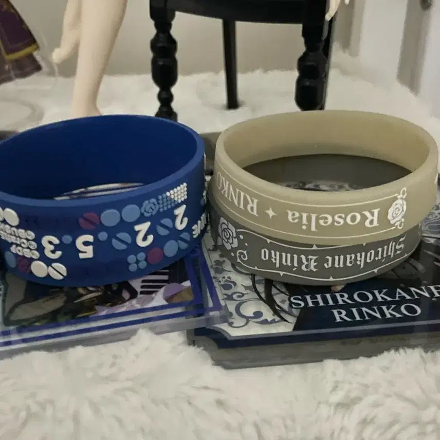 [BUNJANG] Band-Maid Rinko Shirokane Bracelet Set / 뱅드림 로젤리아 시로카네 린코 팔찌 세트