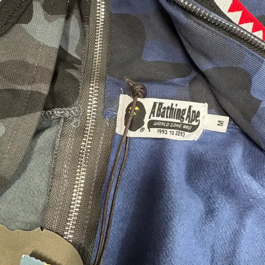 [BUNJANG] BAPE Shark Hoodie Asura Black New / 배이프 샤크후드 아수라 블랙 청계 새상품
