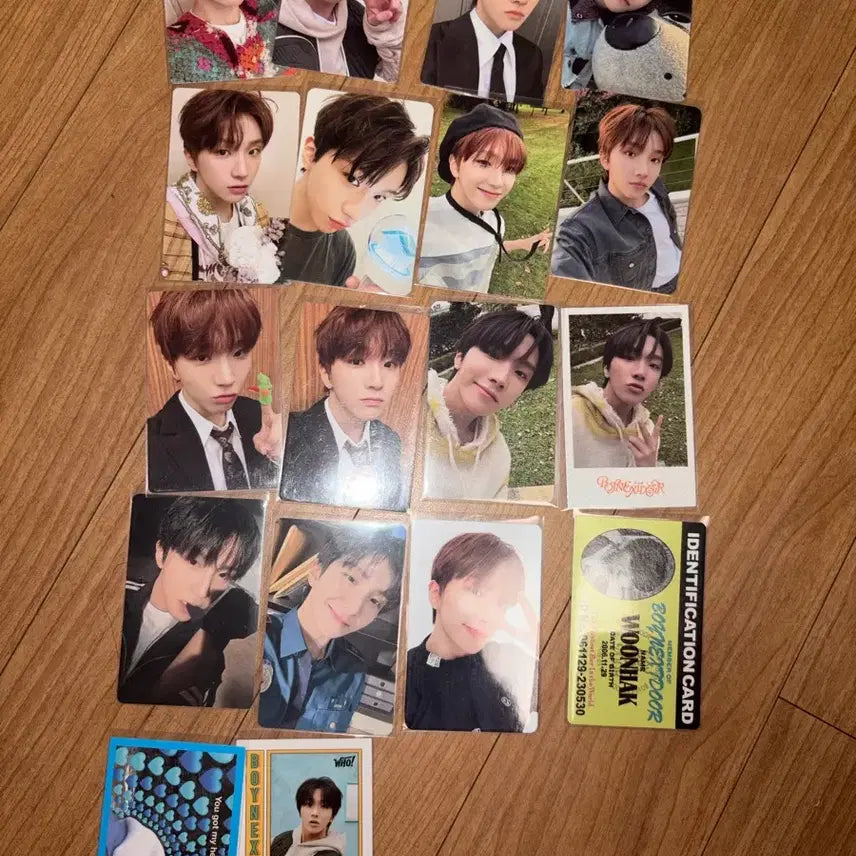 [BUNJANG] BOYNEXTDOOR Woonhak Photocard Bundle Set / 보넥도 운학 포카 일괄