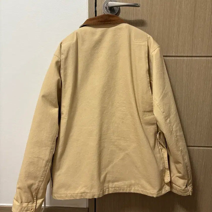 [BUNJANG] Nike Life Flannel Lined Half Coat Sesame S / 나이키 라이프 플란넬 라인드 반 코트 세서미 S