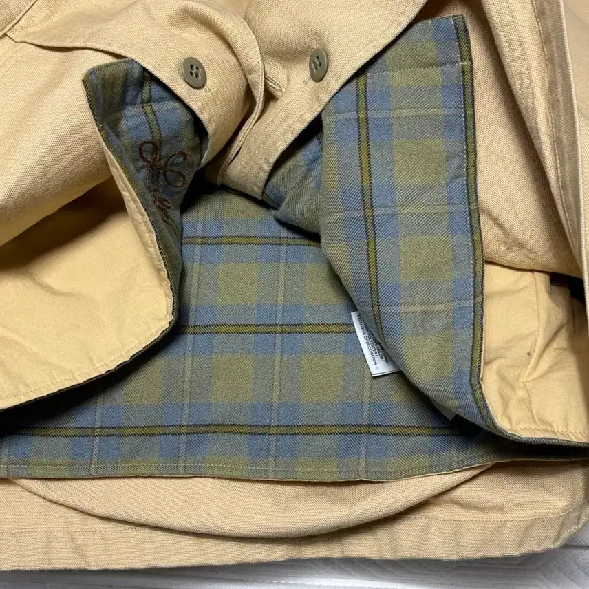 [BUNJANG] Nike Life Flannel Lined Half Coat Sesame S / 나이키 라이프 플란넬 라인드 반 코트 세서미 S