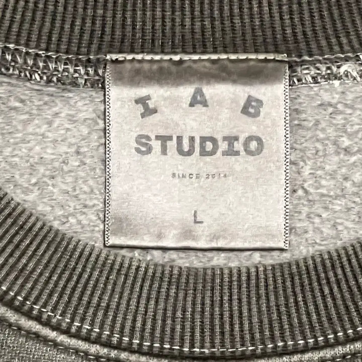 [BUNJANG] IAB Studio Pigment Sweatshirt L / 아이앱스튜디오 피그먼트 맨투맨 L