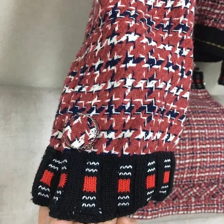 [BUNJANG] VOV Tweed Jacket and Skirt Set / (55)VOV 트위드 자켓 +스커트 셋업