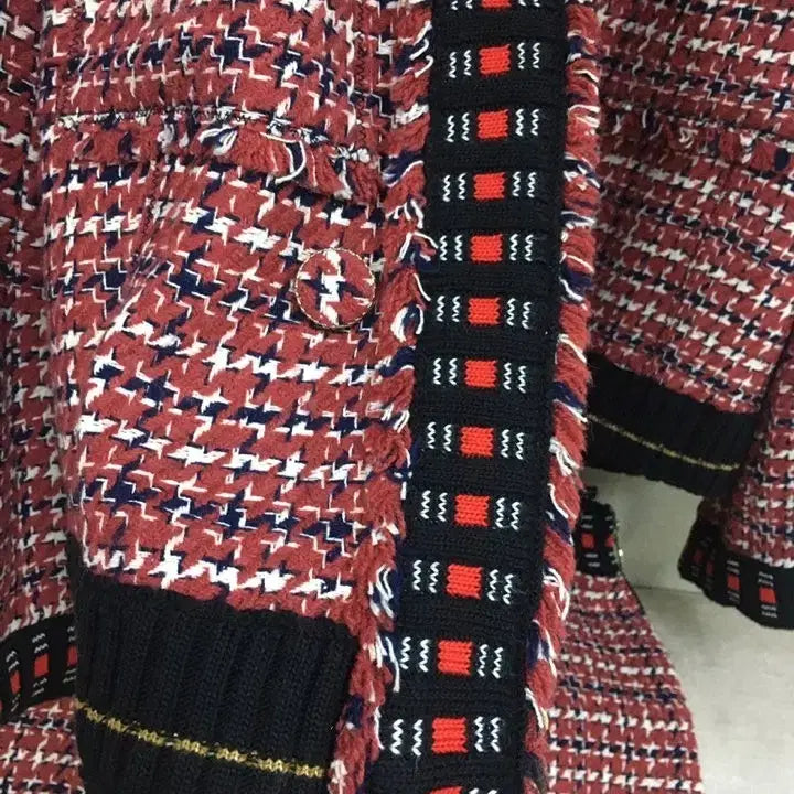 [BUNJANG] VOV Tweed Jacket and Skirt Set / (55)VOV 트위드 자켓 +스커트 셋업