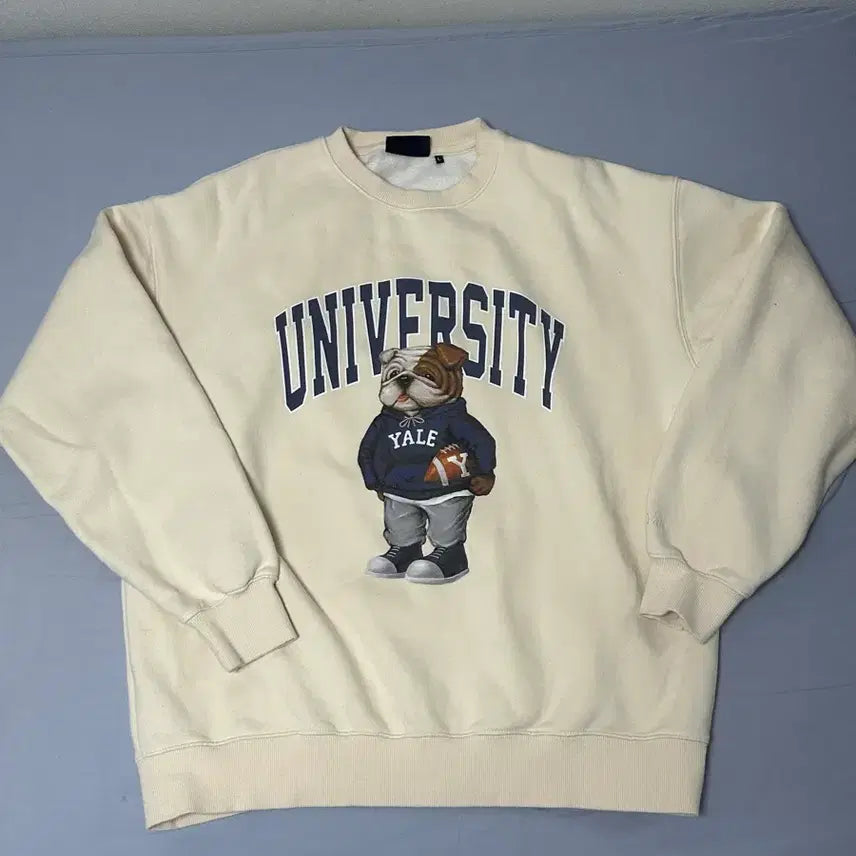 [BUNJANG] Yale Fleece Sweatshirt L Size / A급) 예일 YALE 기모맨투맨 L사이즈