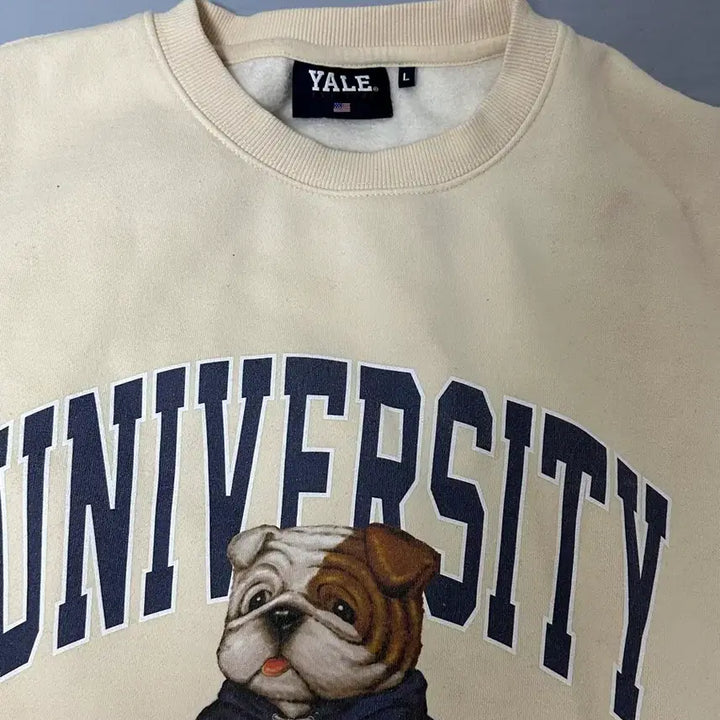 [BUNJANG] Yale Fleece Sweatshirt L Size / A급) 예일 YALE 기모맨투맨 L사이즈