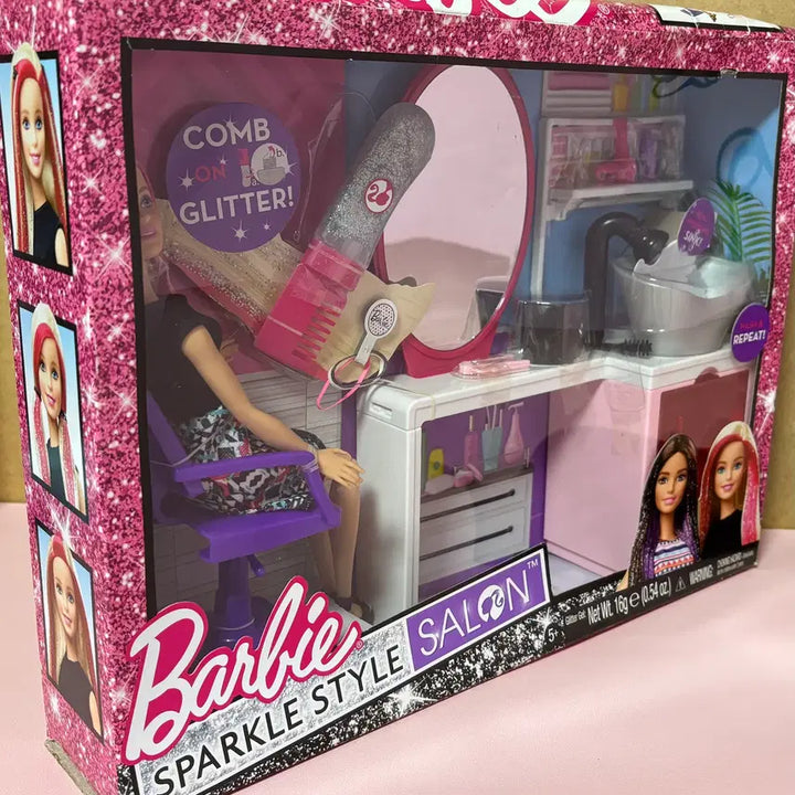 [BUNJANG] Barbie Hair Salon Doll / 헤어 살롱 바비 인형