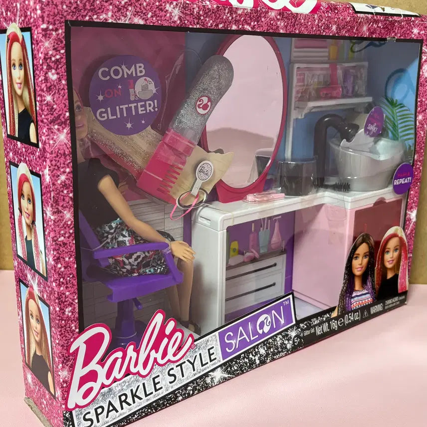 [BUNJANG] Barbie Hair Salon Doll / 헤어 살롱 바비 인형