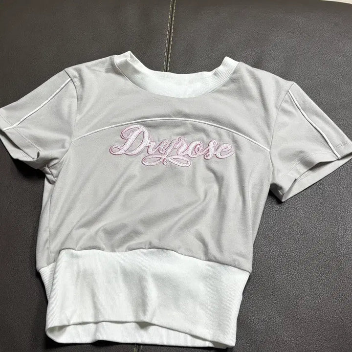 [BUNJANG] Dry Rose Short-Sleeved Top / 드라이로즈 반팔