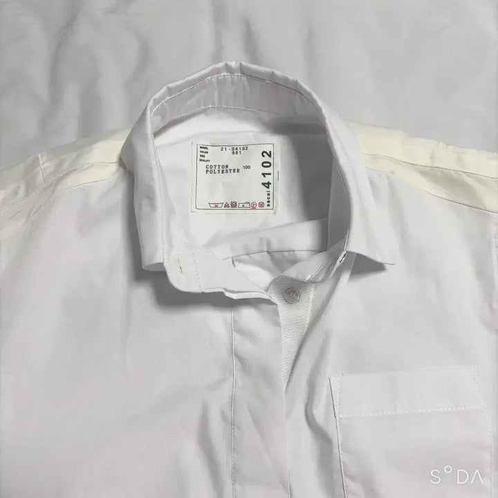 [SOLD OUT] 사카이 화이트 반팔 셔츠 2