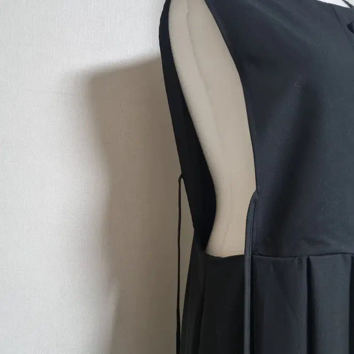 [BUNJANG] Black Sleeveless Long Dress / L256 블랙 민소매 롱 원피스