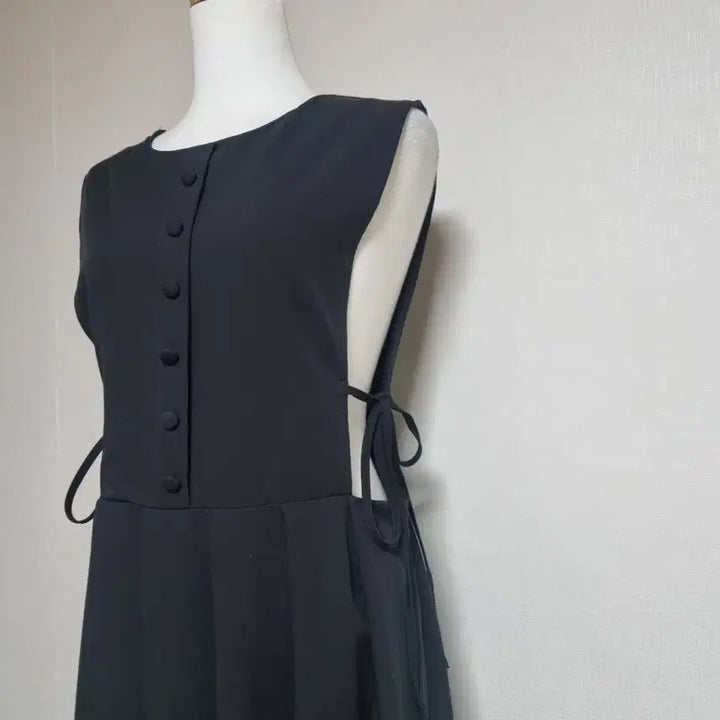 [BUNJANG] Black Sleeveless Long Dress / L256 블랙 민소매 롱 원피스