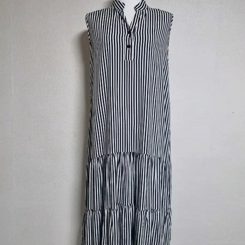 [BUNJANG] Striped Long Dress / L245 스트라이프 롱 원피스