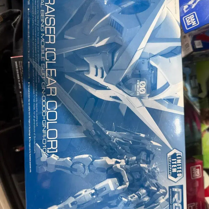 [BUNJANG] Bandai RG 00 Raiser Clear Color 1/144 Model Kit / 반다이 RG 더블오 라이저 클리어 컬러 1/144