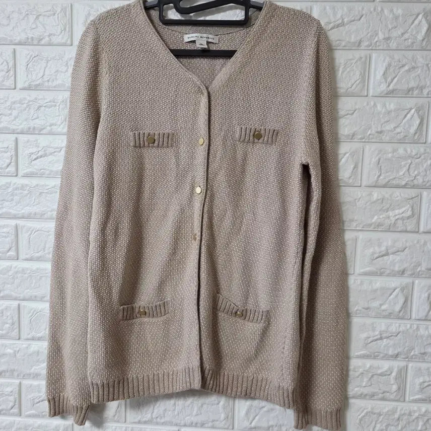 [BUNJANG] Banana Republic Beige Cardigan / 바나나리퍼블릭 베이지 가디건