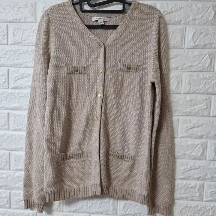 [BUNJANG] Banana Republic Beige Cardigan / 바나나리퍼블릭 베이지 가디건