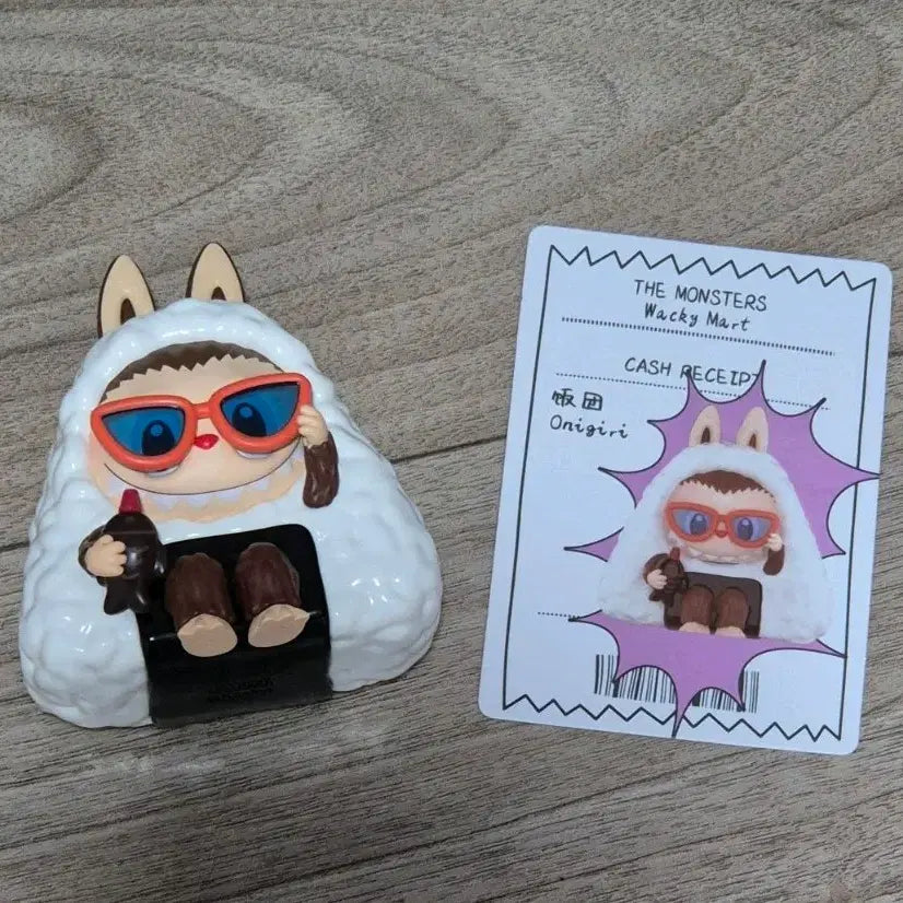 [BUNJANG] POP MART Labubu Strange Convenience Store Triangle Kimbap Figure / 팝마트) 라부부 수상한 편의점 삼각김밥