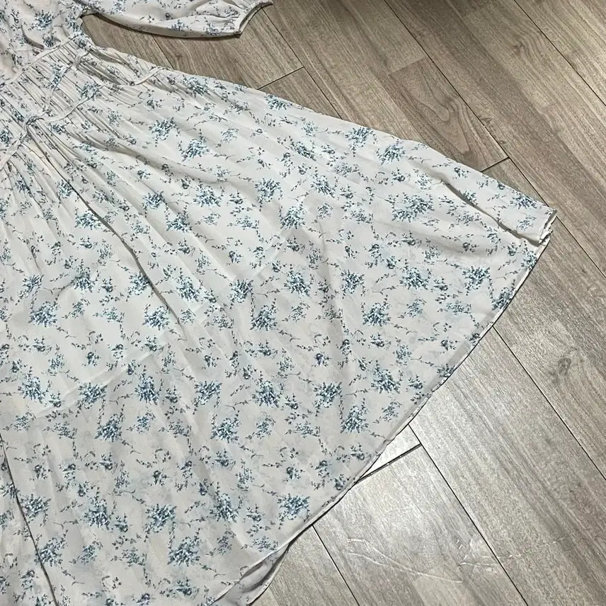 [BUNJANG] Light Pink Floral Dress / 연핑크 플라워 원피스