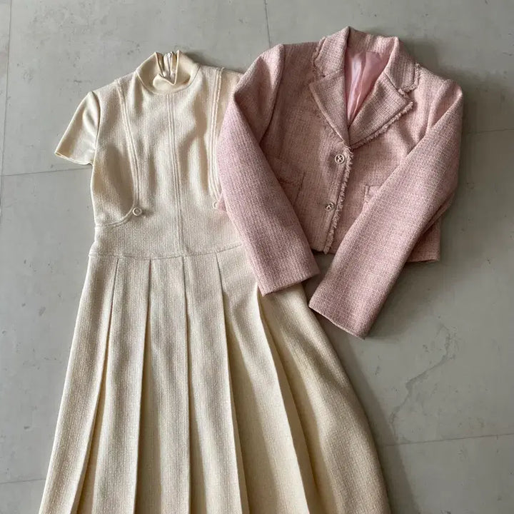 [BUNJANG] LYNN Tweed Dress / 55 LYNN 트위드 원피스. 랑방.모조에스핀.레니본.마인.마쥬.산드로