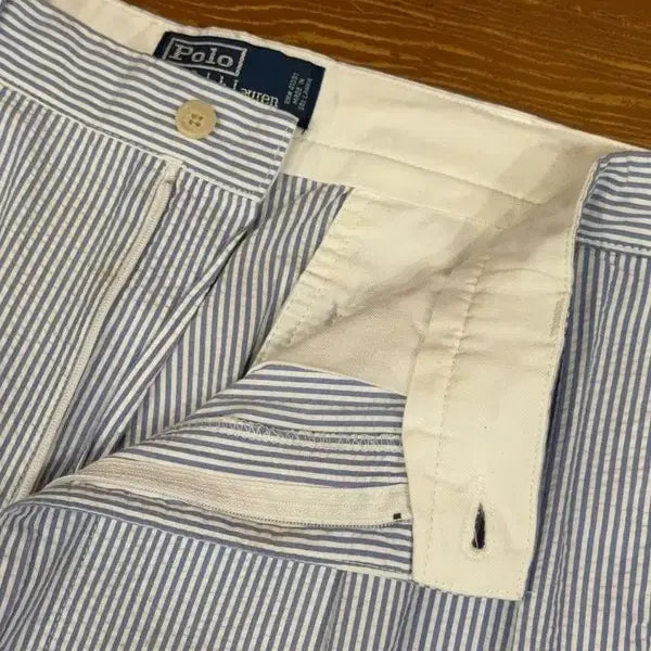 [BUNJANG] Ralph Lauren Seersucker Pants / 랄프로렌 시어써커 팬츠 34