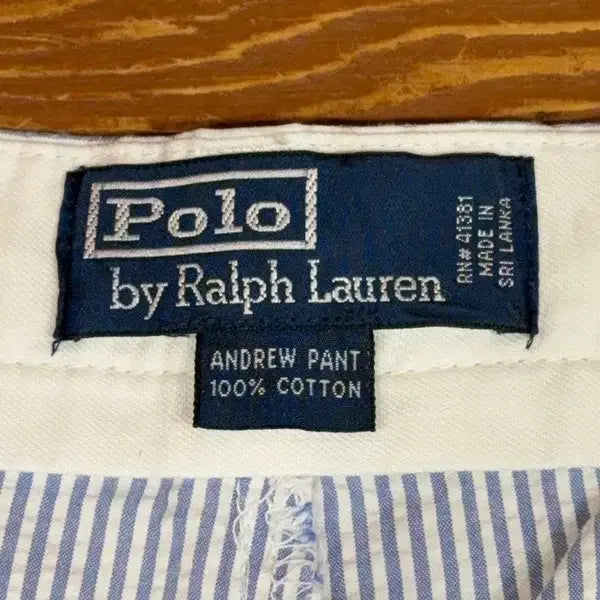 [BUNJANG] Ralph Lauren Seersucker Pants / 랄프로렌 시어써커 팬츠 34