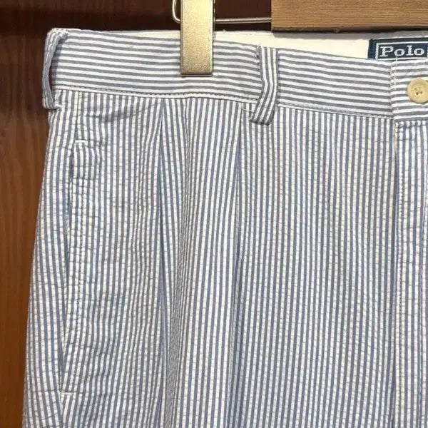 [BUNJANG] Ralph Lauren Seersucker Pants / 랄프로렌 시어써커 팬츠 34