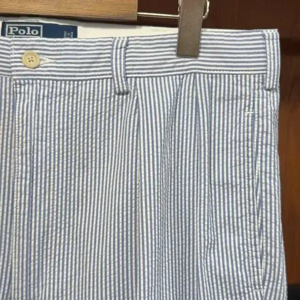 [BUNJANG] Ralph Lauren Seersucker Pants / 랄프로렌 시어써커 팬츠 34