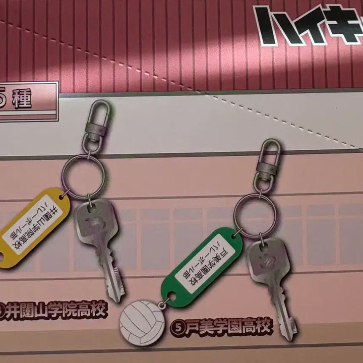 [BUNJANG] Haikyuu! Unopened Keyring Vol.2 / 하이큐 부실키링 2탄 미개봉 시라토리자와 이타치야마 노헤비