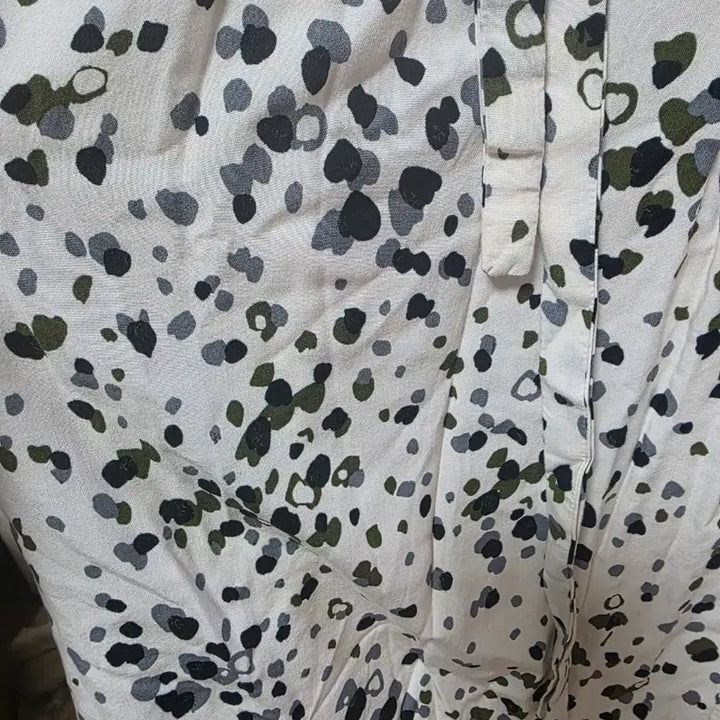 [BUNJANG] Unbranded Dotted Wrap Hanbok Skirt (55-66) / 생활한복땡땡이 랩 허리치마(55~66)