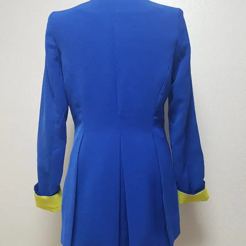 [BUNJANG] Korean Colorblock Jacket / (새상품)국산 배색자켓 정장자켓 원피스자켓 예쁜자켓 프릴자켓