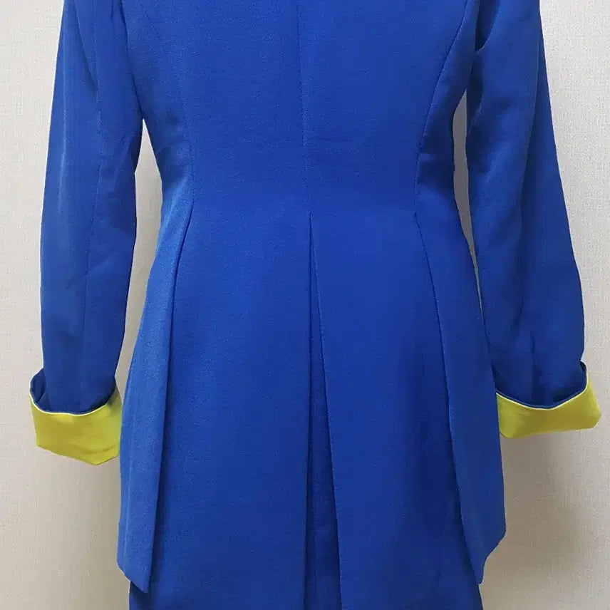 [BUNJANG] Korean Colorblock Jacket / (새상품)국산 배색자켓 정장자켓 원피스자켓 예쁜자켓 프릴자켓